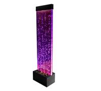 Primrose Bubble Water Wall Water Feature With Colour Changing Leds Indoor Use 150Cm