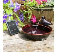Primrose Ceramic Dove Solar Powered Water Feature 35Cm