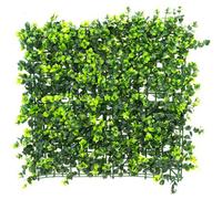 Primrose Dark Buxus Artificial Hedge Garden Patio Panels 50Cm X 50Cm 16 Panels