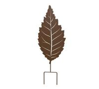 Primrose Decorative Poplar Leaf Plant Support With Powder Coating 76Cm