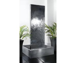 Primrose Double-Sided Vertical Large Metal Stainless Steel Water Wall Indoor Outdoor H180Cm