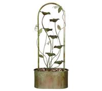 Primrose 120cm Enchanted Arch Zinc Cascading Patio Water Feature