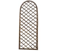 Primrose Extra Strong Round Arched Willow Woven Garden Trellis Plant Support 180Cm