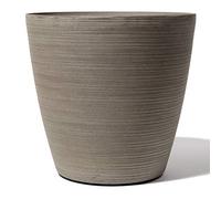 Primrose Garden Cone Patterned Ginger Root Outdoor Stone-Effect Resin Planter 50cm (19.7in)