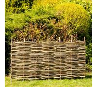 Papillon Premium Hazel Hurdle Woven Wattle Garden Fence Panel Fencing Panels 1.8m x 0.9m (6ft x 3ft)
