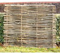 Primrose Hazel Hurdle Fencing Panel 6Ft X 5Ft Premium Weave Birchwood Capped Natural