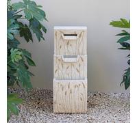 Primrose Hetton Fields Cascading Blade Water Feature in White in Cream Primrose Cream