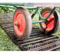 Primrose Instant Roll Out Garden Path Black Plastic Chevron 3m Primrose Black