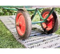 Primrose Instant Roll Out Garden Path Grey Plastic Chevron 3m Primrose Grey