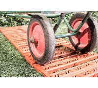 Primrose Instant Roll Out Garden Path Terracotta Plastic Chevron 3M