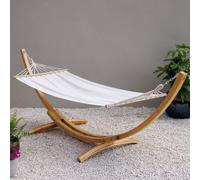 Primrose Ivory Hammock with Natural Wooden Stand Primrose Ivory