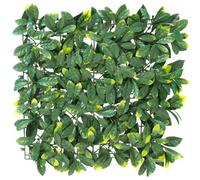 Primrose Laurel Leaf Artificial Garden Patio Outdoor Hedge Panels 50Cm X 50Cm