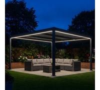 Primrose Living Pergola Veranda Colour Changing LED Light Kit with Remote Control (3m x 4m)