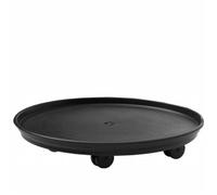 Primrose Medium Pot Mover Plant Mover 30cm in Black Primrose Black