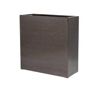 Primrose Metallic Grey Polystone High Trough Planter 100cm Primrose Grey