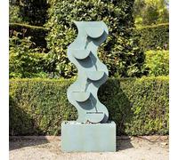 Primrose H122cm Monsanto Tiered Cascading Zinc Water Feature Outdoor Garden Fountain