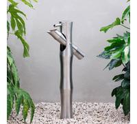 Primrose Oriental Style Bamboo Cane Sozu Metal Outdoor Water Feature 94Cm