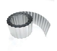 Primrose Pack Of 1 Galvanised Metal Garden Lawn Wavy Edge Border Edging Roll 5M