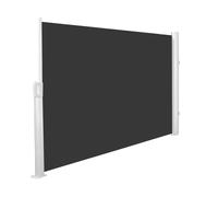 Primrose Patio Wind Break Awning Full Cassette Manual Side Shade 1.6m x 3m in Dark Grey Primrose Dark Grey