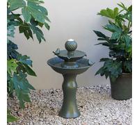 Primrose Perchnig Bothwell Birds 3 Tier Water Fountain In Green