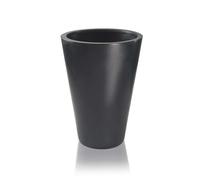 Primrose Polystone Calgary Black Tall Indoor Outdoor Garden Planter 69cm Primrose Black