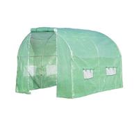 Primrose Premium Polytunnel With Galvanised Frame 4M X 2M