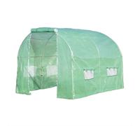 Primrose Premium Polytunnel with Galvanised Frame 4m x 2m in Green Primrose Green