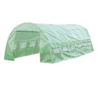 Primrose Premium Polytunnel with Galvanised Frame 6m x 3m in Green Primrose Green