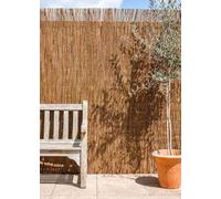 Primrose Premium Willow Fencing Outdoor Garden Screening Rolls L4m x H1.2m in Beige Primrose Beige