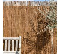Primrose Premium Willow Natural Garden Screening Roll Privacy W5m x H1.8m in Beige Primrose Beige