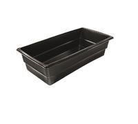 Primrose Rectangular Plastic Reservoir For Water Features 380L in Black Primrose Black