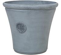 Primrose Round Square Tuscan Planters Lightweight Continental Grey Stone And Resin Composite Plant Pot 45Cm
