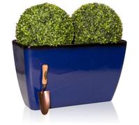 Primrose Royal Blue Glaze Effect Trough Planter Frost Resistant 75Cm