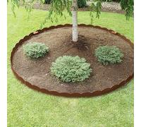 Primrose Scalloped Top Edging Garden Lawn Edge Section In Bronze 91Cm