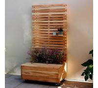 Primrose Smarter Storage Bench And Trellis Patio Seat 38L Raised Planter