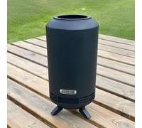 Primrose Smokeless Portable Fire Pit Campfire Stove with Carry Bag in Black Primrose Black