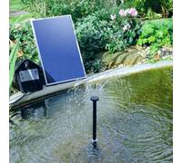 Primrose Solar Powered Water Fountain Pump Kit With Led Lights 300Lph