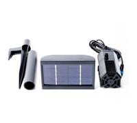 Primrose 150LPH Solar Water Pump with Integrated 300mAh Battery Backup for Outdoor Pond Features and Fountains