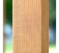 240cm Timber Fence Post Planed Chamfered Pressure Treated 70mm x 70mm
