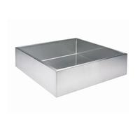 Primrose Stainless Steel Reservoir For Water Features 98L in Silver Primrose Silver