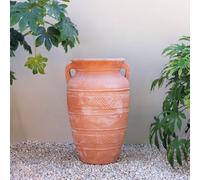 Primrose Terracotta Athenian Amphora Vase Shape Decorative Garden Planter 100cm Primrose Terracotta