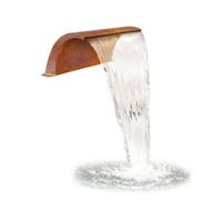 Primrose The Arc Corten Steel Water Feature Cascade Waterfall Blade 30Cm