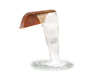 Primrose The Arc Corten Steel Water Feature Cascade Waterfall Blade 30Cm