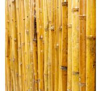 Primrose Thick Carbonised Caramel Bamboo Fencing Privacy Screening Roll W190Cm X H180Cm (6Ft 2In X 6Ft)