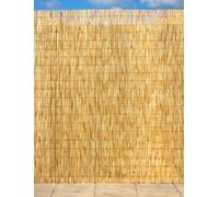 Primrose Thick Reed Bamboo Style Natural Screening Roll Garden Privacy Fence 4M X 1M