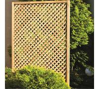 Primrose Wall Diamond Trellis Privacy Garden Softwood Screening 1.83M X 0.6M