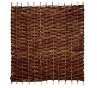 Papillon Premium Weave Willow Hurdle Woven Wicker Wattle Garden Fence Panel (1.8m x 1.8m)