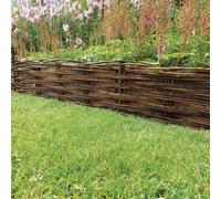 Primrose Woven Willow Hurdle Edging Panels Garden Border Perimeter 40M
