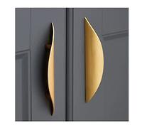 Primst Modern Light Brushed Cabinet Pulls, Furniture Hardware Collection, Cabinet Handles, Drawer Pulls, Door Pulls, Kitchen Cupboard Handle, Pack of 4 (Gold,L-4PCS)