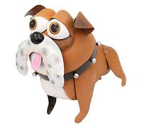 Primus Billy The Bulldog (Bobble Buddies) Metal Garden Ornament Sculpture Gift, Hand Painted, 24 x 15.5 x 21cm